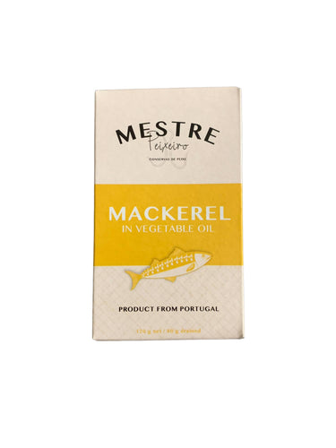 Mestre Mackerel in Vegetable Oil - 6 Pack - TinCanFish